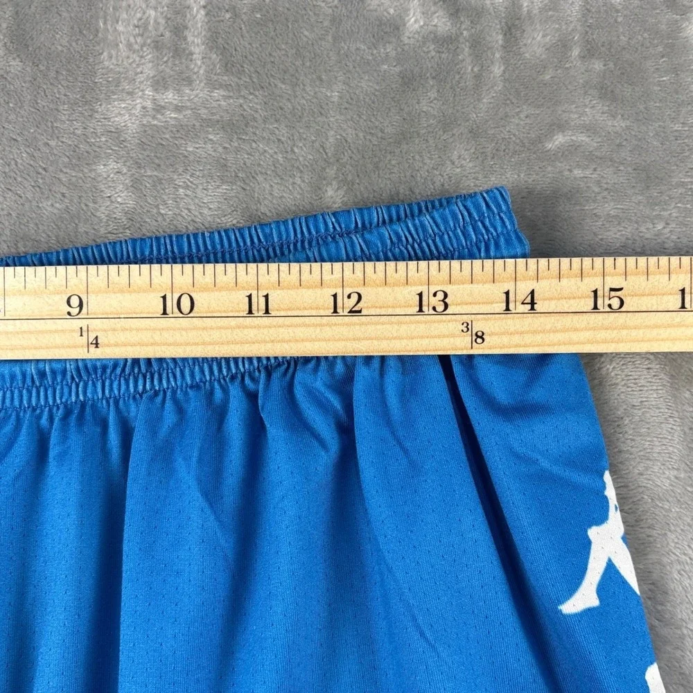Kappa Shorts Mens XXL Torino FC Kombat Blue Logo Tape Soccer Serie A EUC